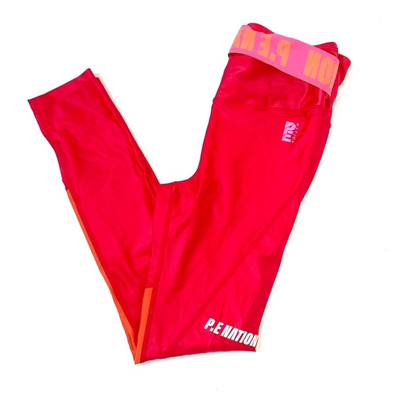 NEW PE NATION Phoenix Legging Knock Out Pink Sizes Medium and Large - Picture 5 of 9